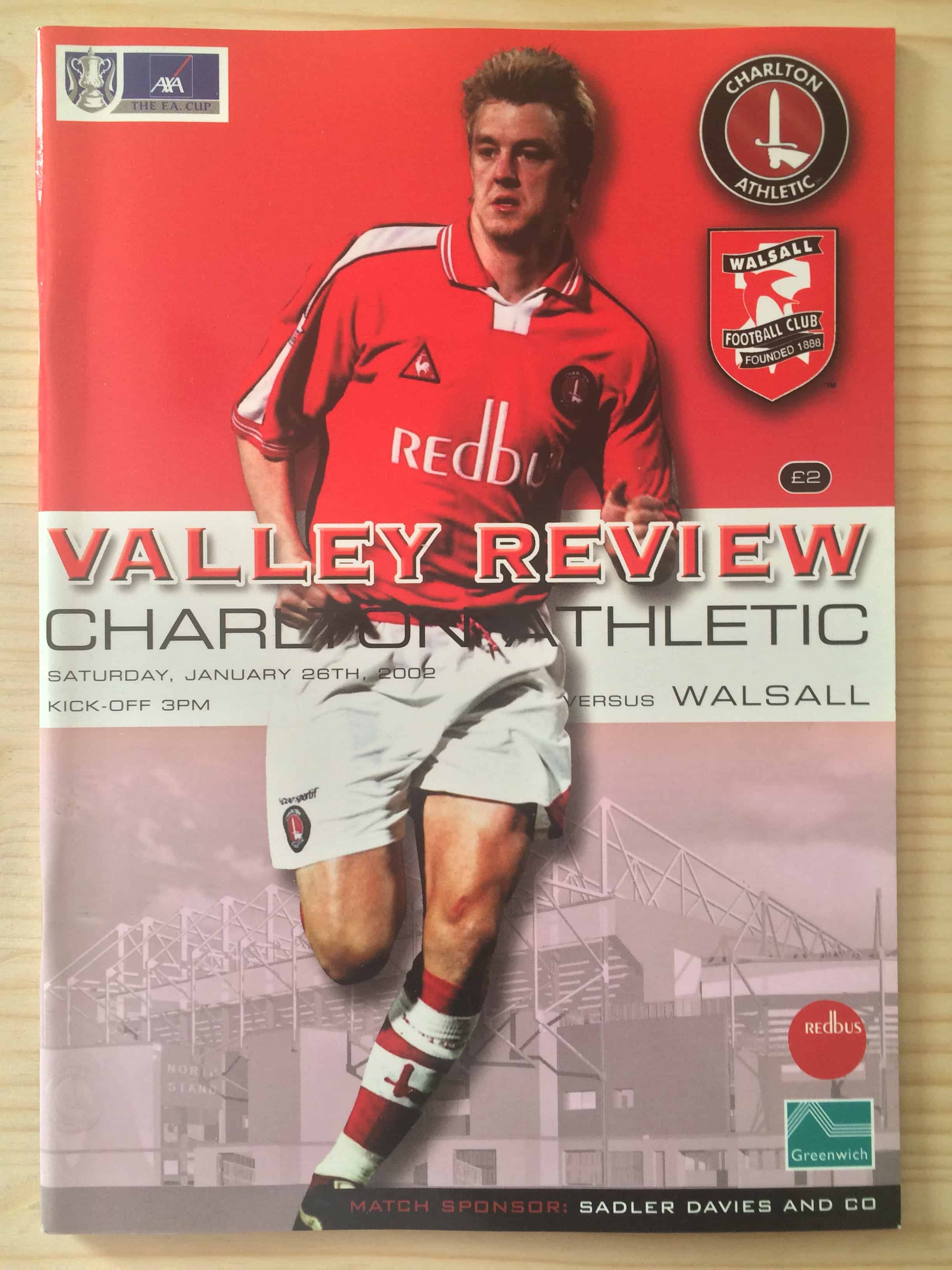 Charlton Athletic FC v Walsall FC